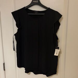 Tahari ASL Black Women's Blouse